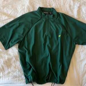 Masters Collection PGA Green Quarter  Zip Golf Jacket